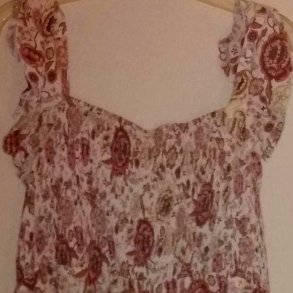 AVENUE Maxi Dress -22/24W - Mauve/Pink Subtle Colo - Picture 3 of 3